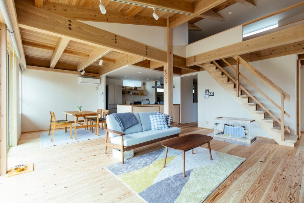 様々な工夫を取り入れた、ゆったりおうち時間を楽しむ住まい