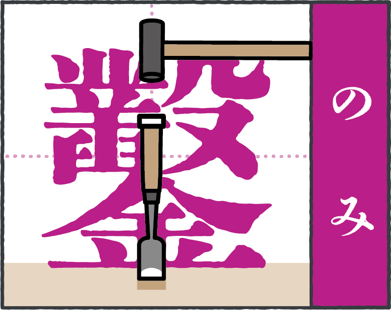 お家にまつわる難読漢字「鎹」